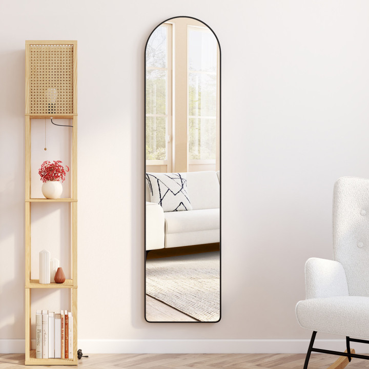 Specchio nero per contorno 160 x 40 cm | IdMarket