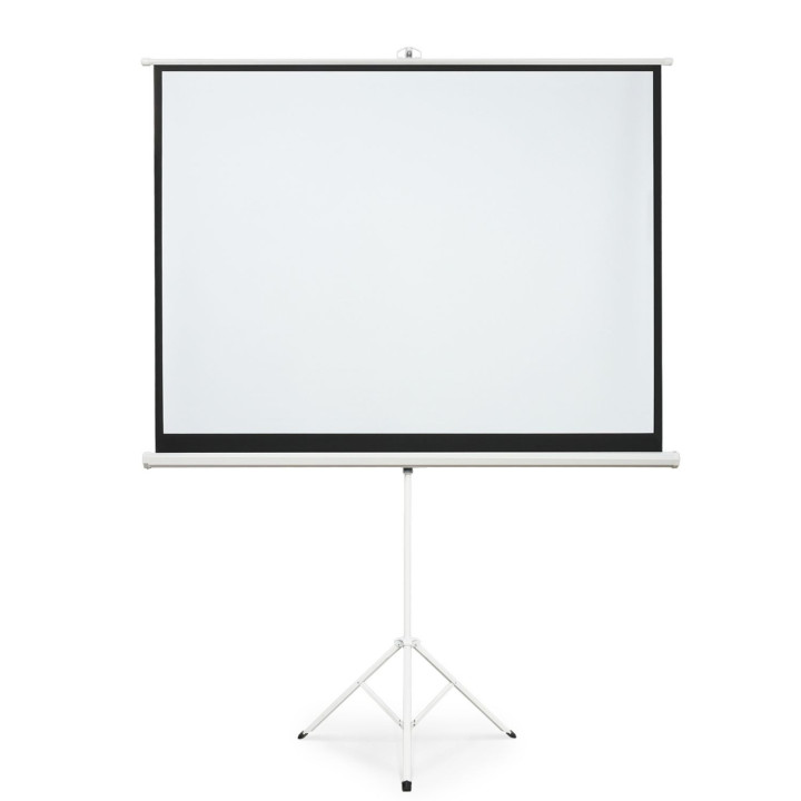 Schermo di proiezione da 84 pollici con cavalletto regolabile in altezza | IdMarket