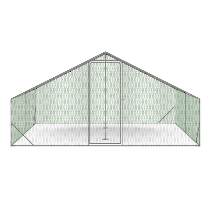 Economico pollaio da 16 m² ideale per il recinto delle galline | ID Market