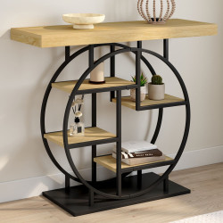 Mensola per console dal design industriale