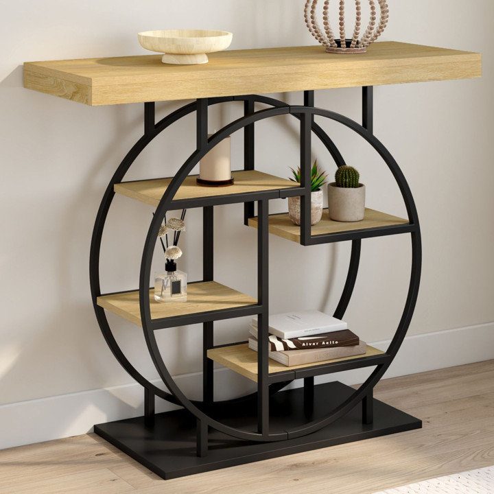 Mensola per console dal design industriale