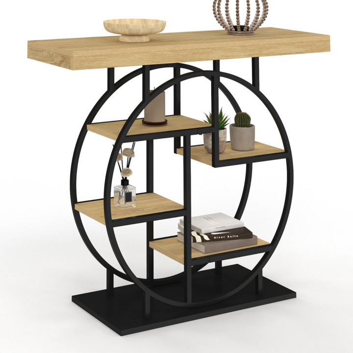 Mensola per console dal design industriale