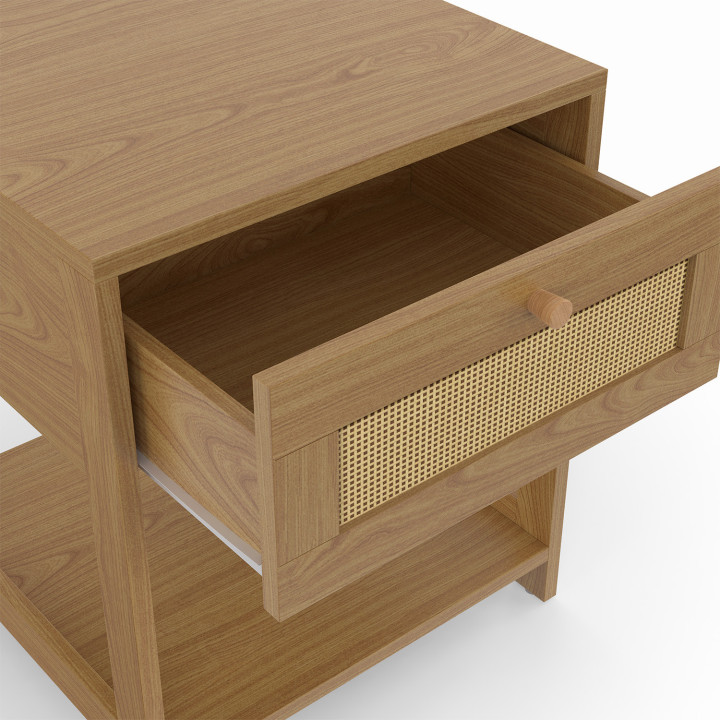 2 comodini vintage a effetto canna - HANAE | ID Market