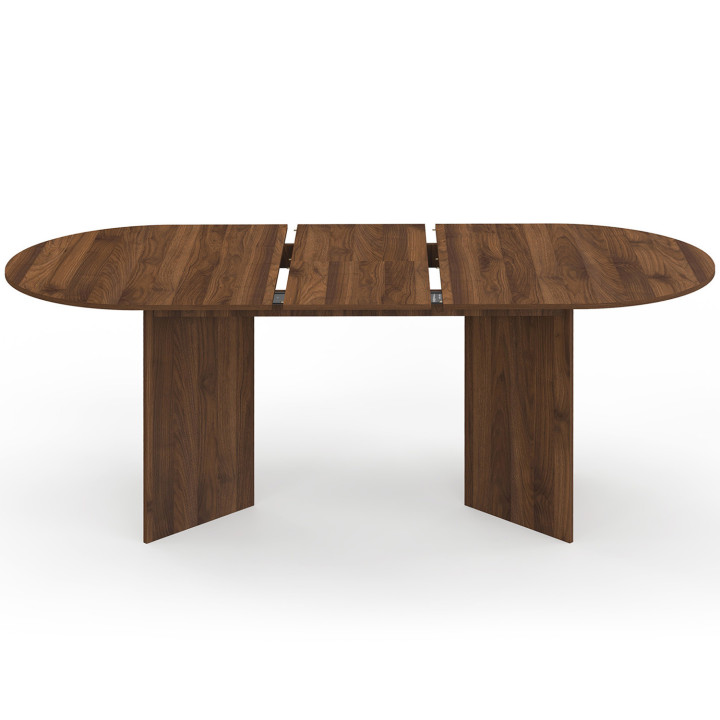 Tavolo da pranzo allungabile in noce per 6-10 persone - MARTHE | IdMarket