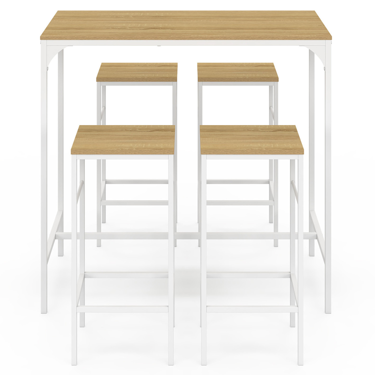 Tavolo alto da bar DETROIT da 2 a 4 persone design industriale