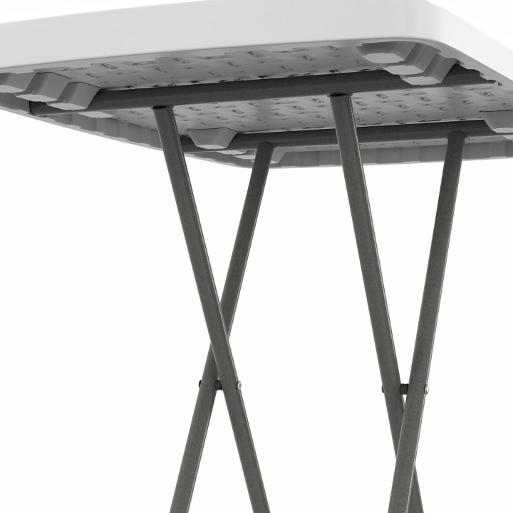 Tavolo pieghevole portatile da 77 cm regolabile in altezza per il campeggio o il divertimento - URBANA | IdMarket