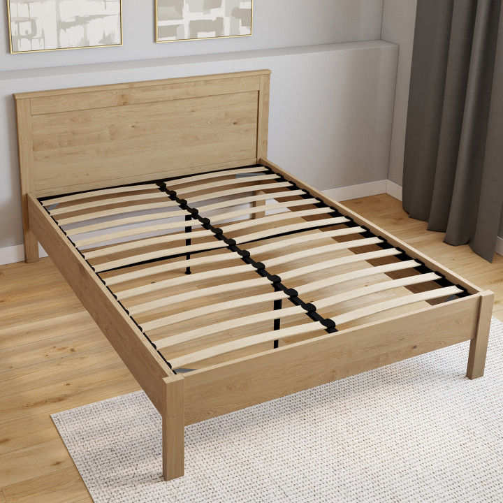 Rete a doghe fisse in metallo 140 x 190 cm | IdMarket