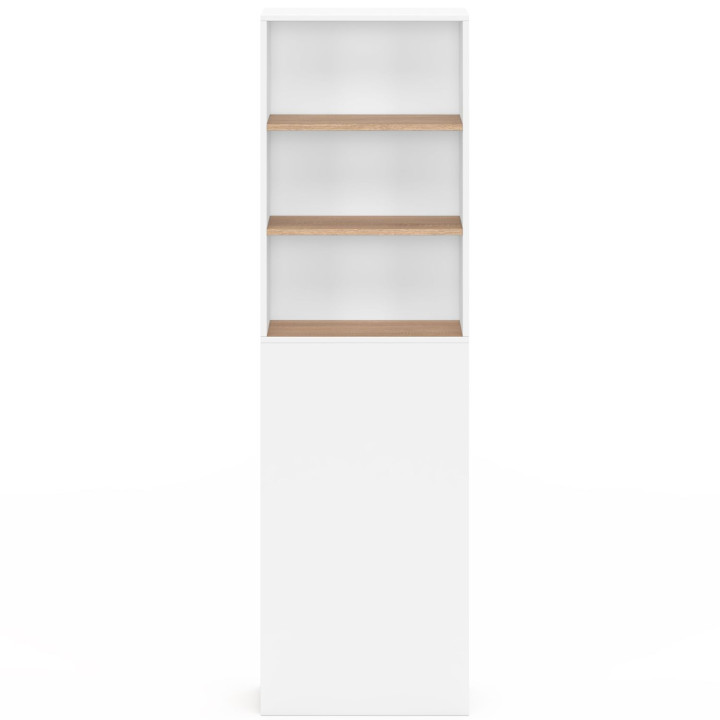 Mobile bagno a 2 livelli con cassetti e 3 ripiani - TOMI | IdMarket