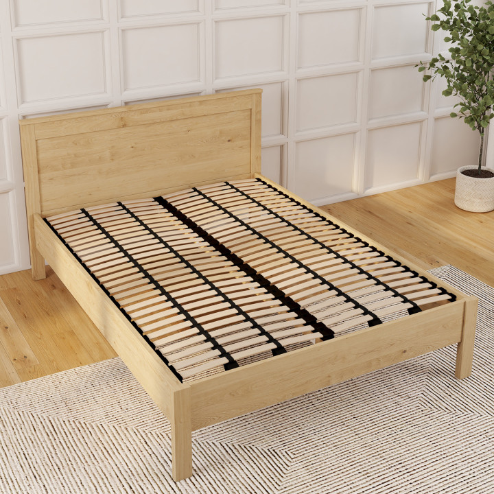 Rete con doghe regolabili - 5 zone comfort 140 x 190 cm | IdMarket