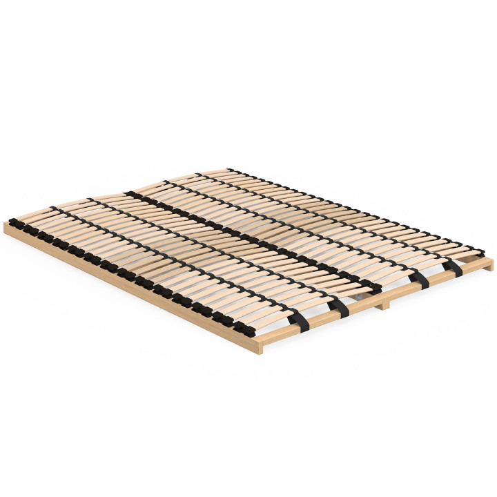 Rete con doghe regolabili - 5 zone comfort 140 x 190 cm | IdMarket