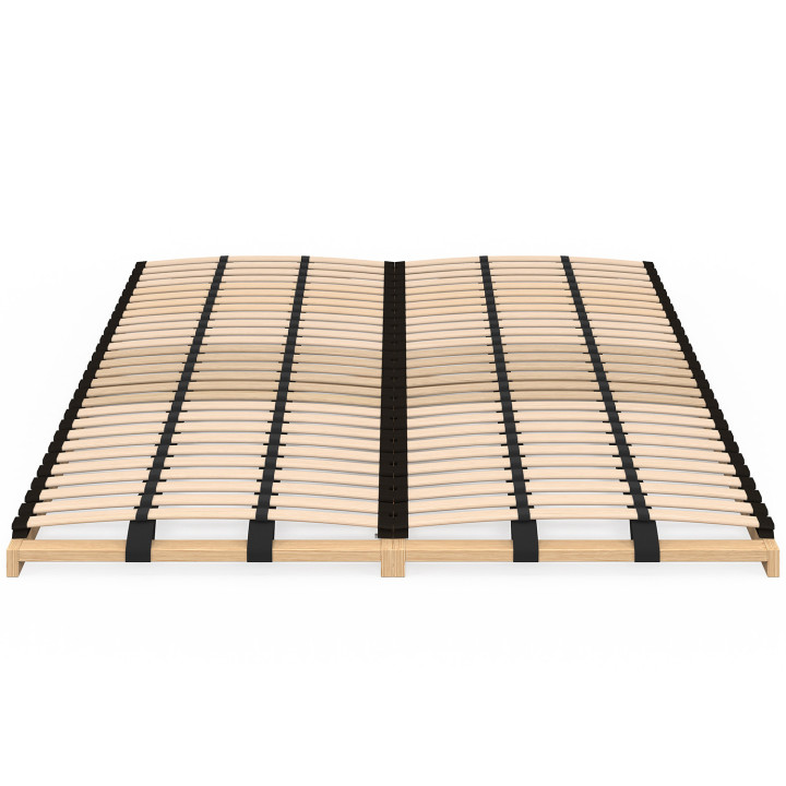 Rete con doghe regolabili - 5 zone comfort 140 x 190 cm | IdMarket