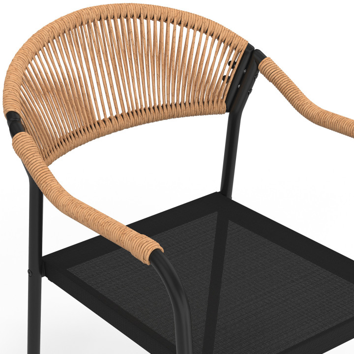 Set di mobili da giardino - tavolo 190 cm e 8 sedie - MADEIRA | IdMarket