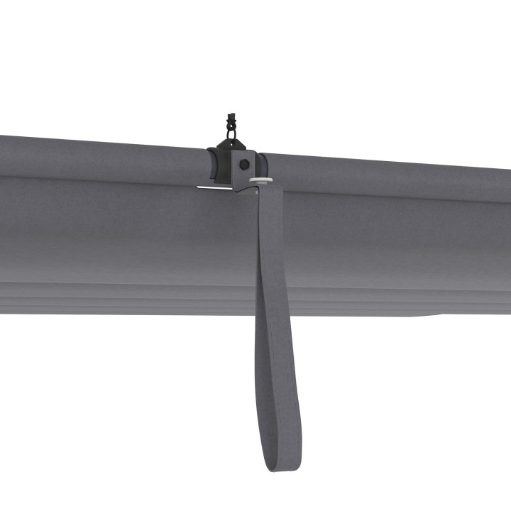 Tetto retrattile di ricambio grigio antracite per pergola retrattile 3x4 M | IdMarket