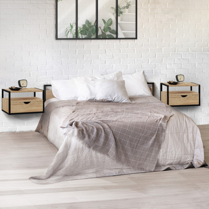 Comodini industriali a parete - DETROIT | ID Market