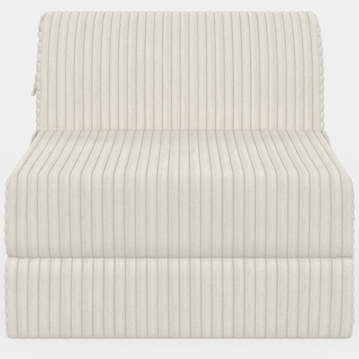 Sedia PALOMA in velluto a coste beige