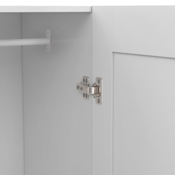 Armadio bianco a 2 ante - VITO | ID Market