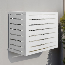 Coperchio per aria condizionata in metallo bianco 95 x 50 x 80 cm | IDMarket