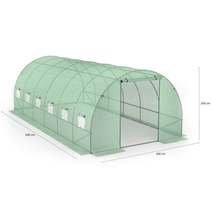 A buon mercato 18m2 giardino tunnel serra | ID Mercato