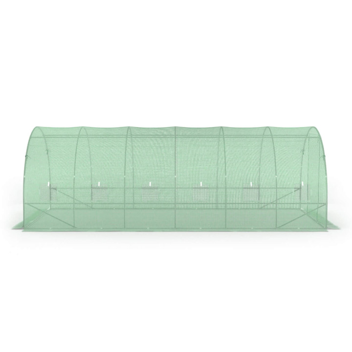 Copertura di ricambio per serra 6x3m verde 18m2