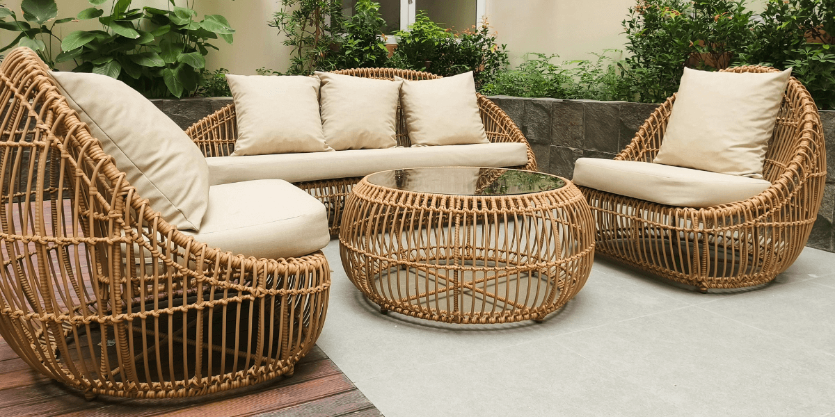 Come si proteggono i cuscini dei mobili da giardino?