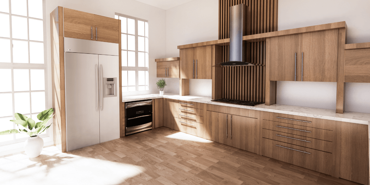 Come devono essere posizionati i mobili della cucina?   