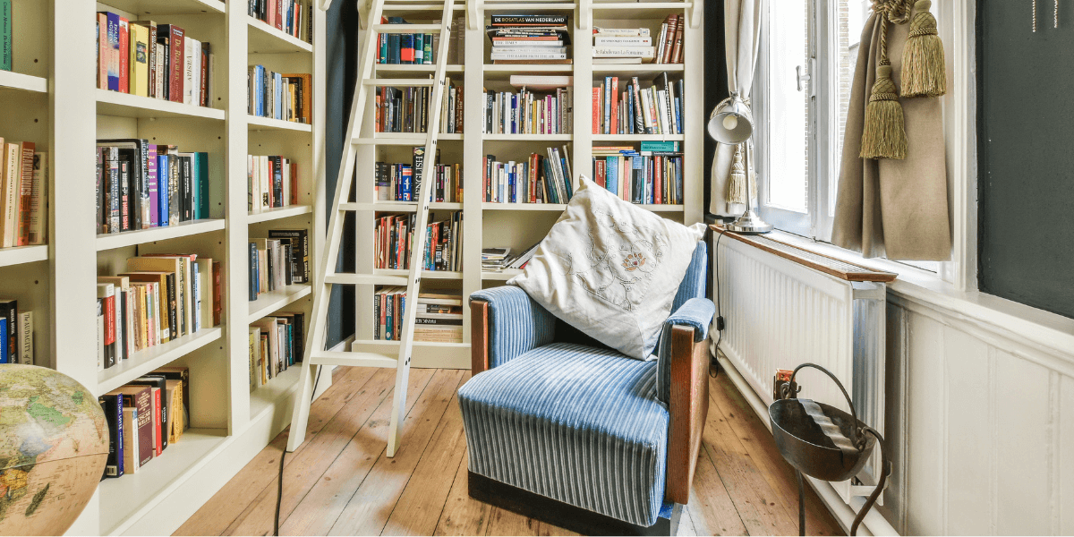 Allestimento della libreria: come si determina l'altezza giusta?